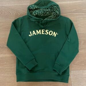 NWT Jameson Whiskey Green Hoodie size small